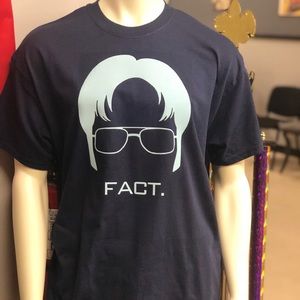 Office themed tee XL